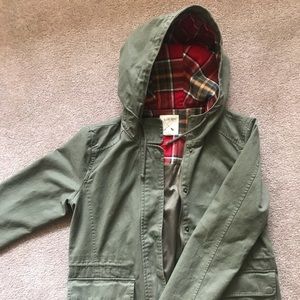 Women’s Olive Green Cargo Jacket - Pacsun